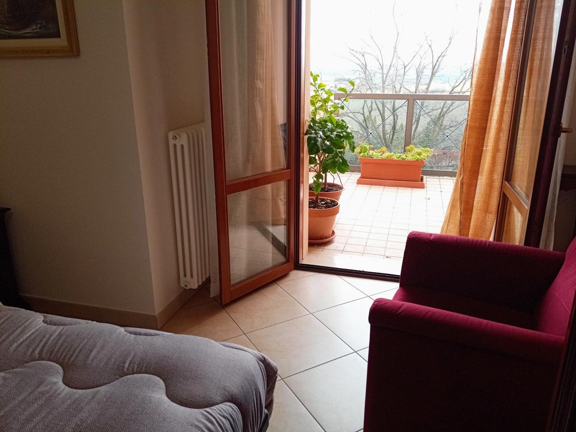 Appartamento Che Vista! Affittacamere Mombaroccio Exterior foto